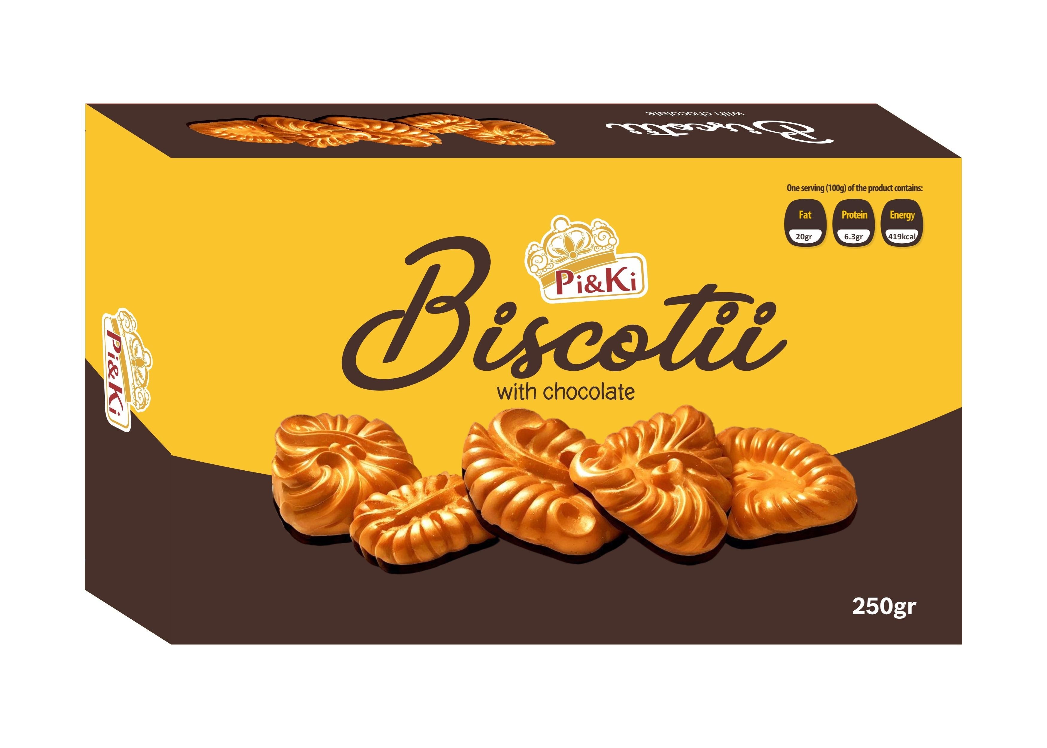 The representation of the trademark Biscotii