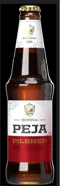 Paraqitja e markës BIRRA PEJA SHISHE