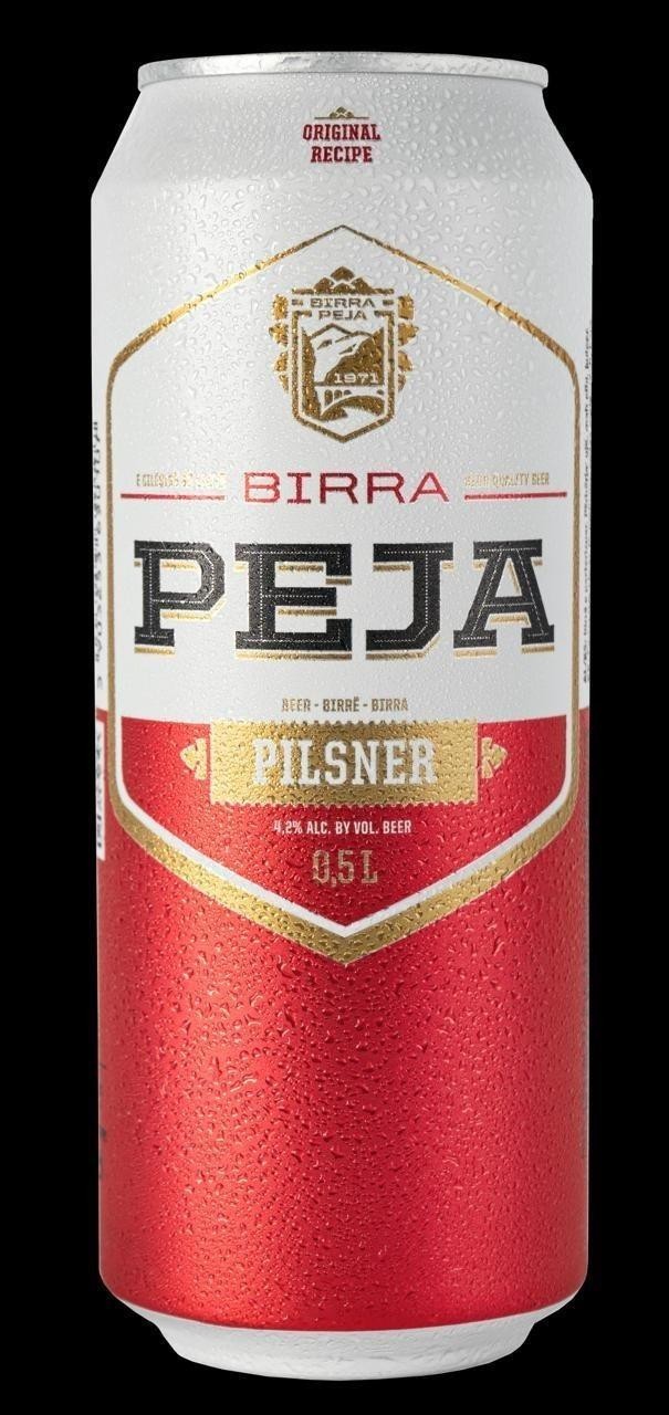 Paraqitja e markës BIRRA PEJA