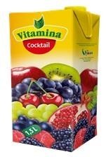 Paraqitja e markës Vitamina coctail