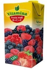 Paraqitja e markës Vitamina Fruta mali B+C+E