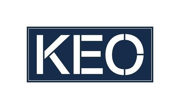 The representation of the trademark KEO