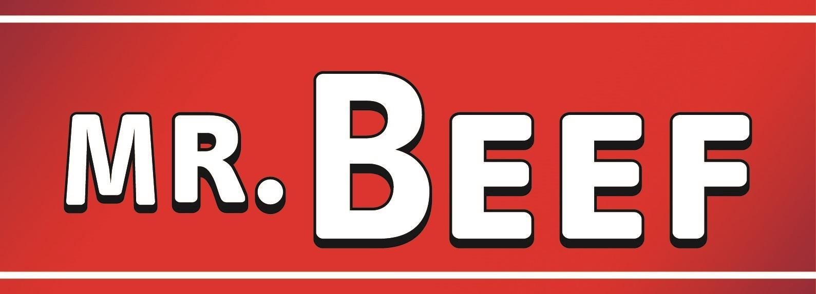 The representation of the trademark MR.BEEF