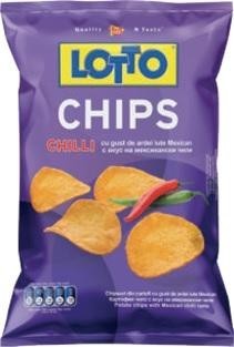 Die Wiedergabe der Marke LOTTO CHIPS CHILLI