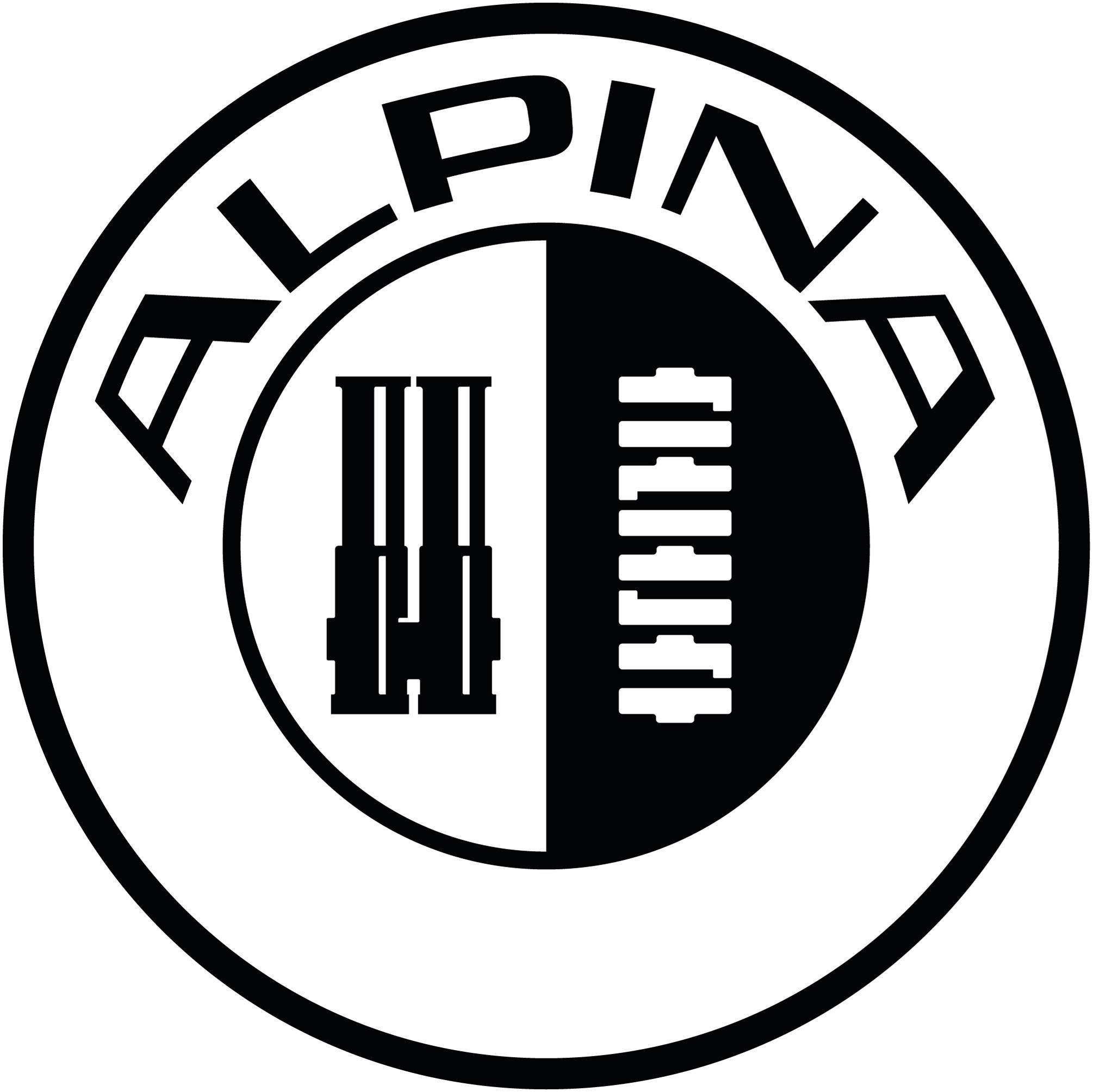 The representation of the trademark ALPINA
