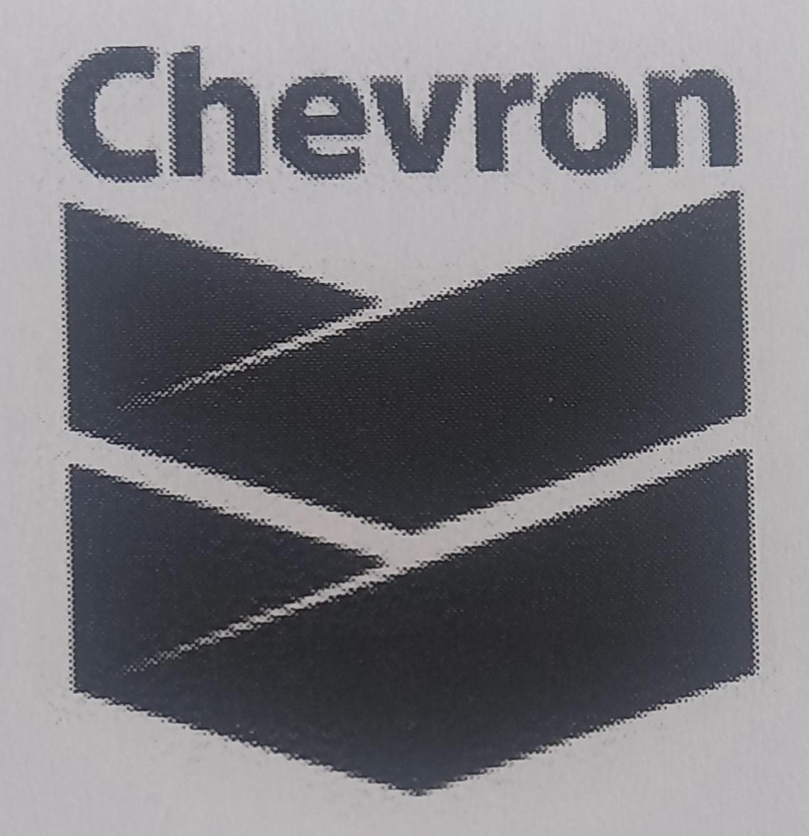 The representation of the trademark Chevron