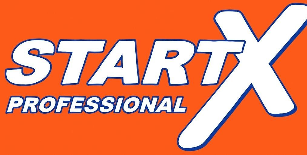 Die Wiedergabe der Marke STARTX PROFESSIONAL