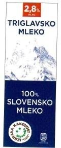 Paraqitja e markës TRIGLAVSKO MLEKO