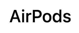 Paraqitja e markës AirPods