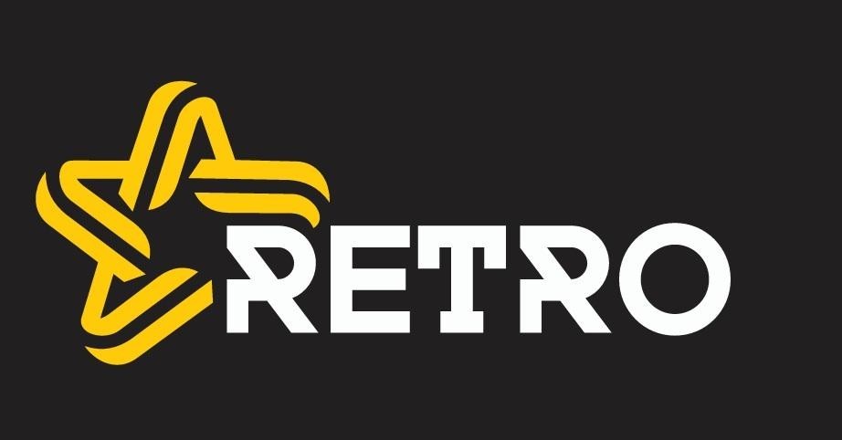 Die Wiedergabe der Marke RETRO