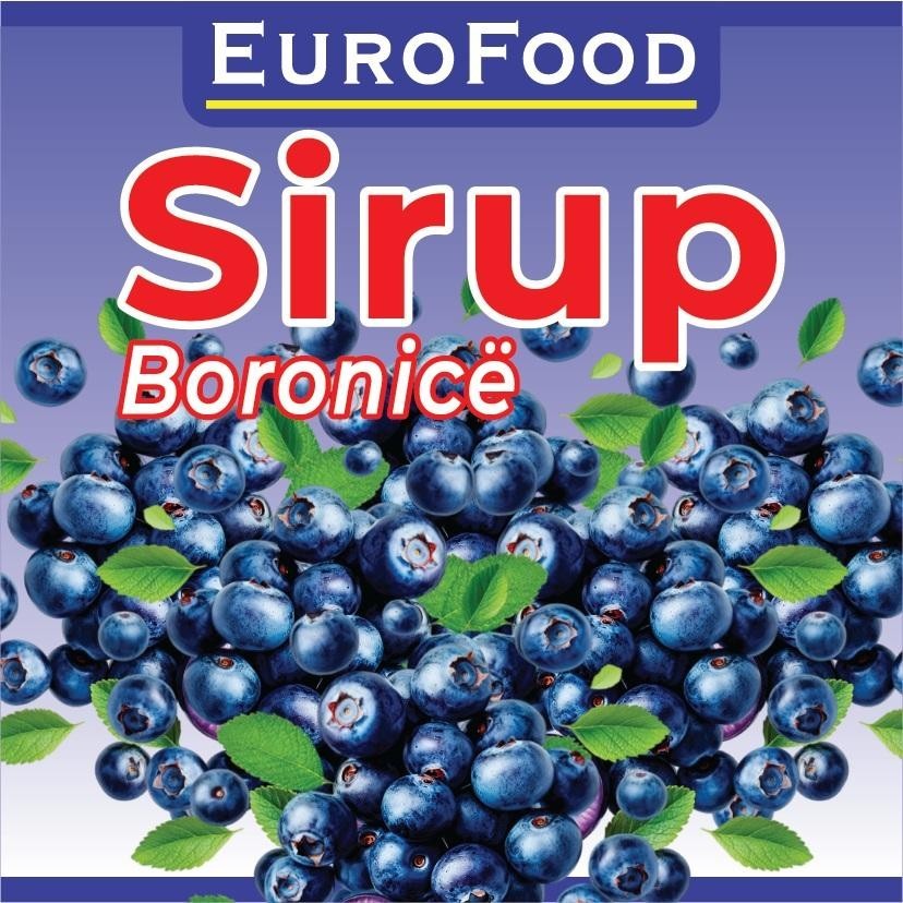 La riproduzione del marchio SIRUP Boronicë