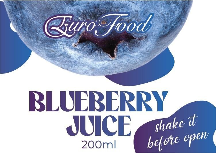 Paraqitja e markës BLUEBERRY JUICE