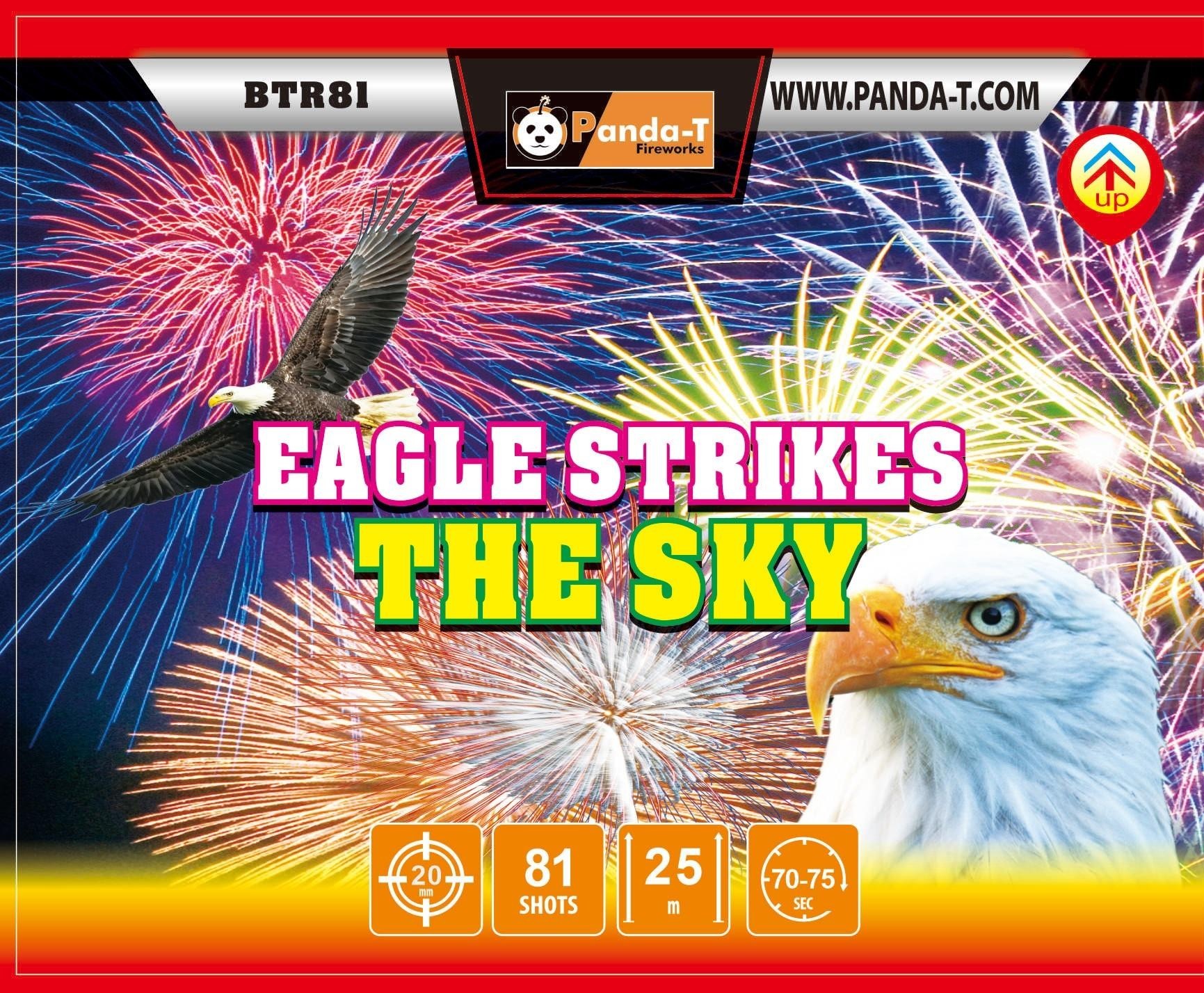 Paraqitja e markës EAGLE STRIKES THE SKY