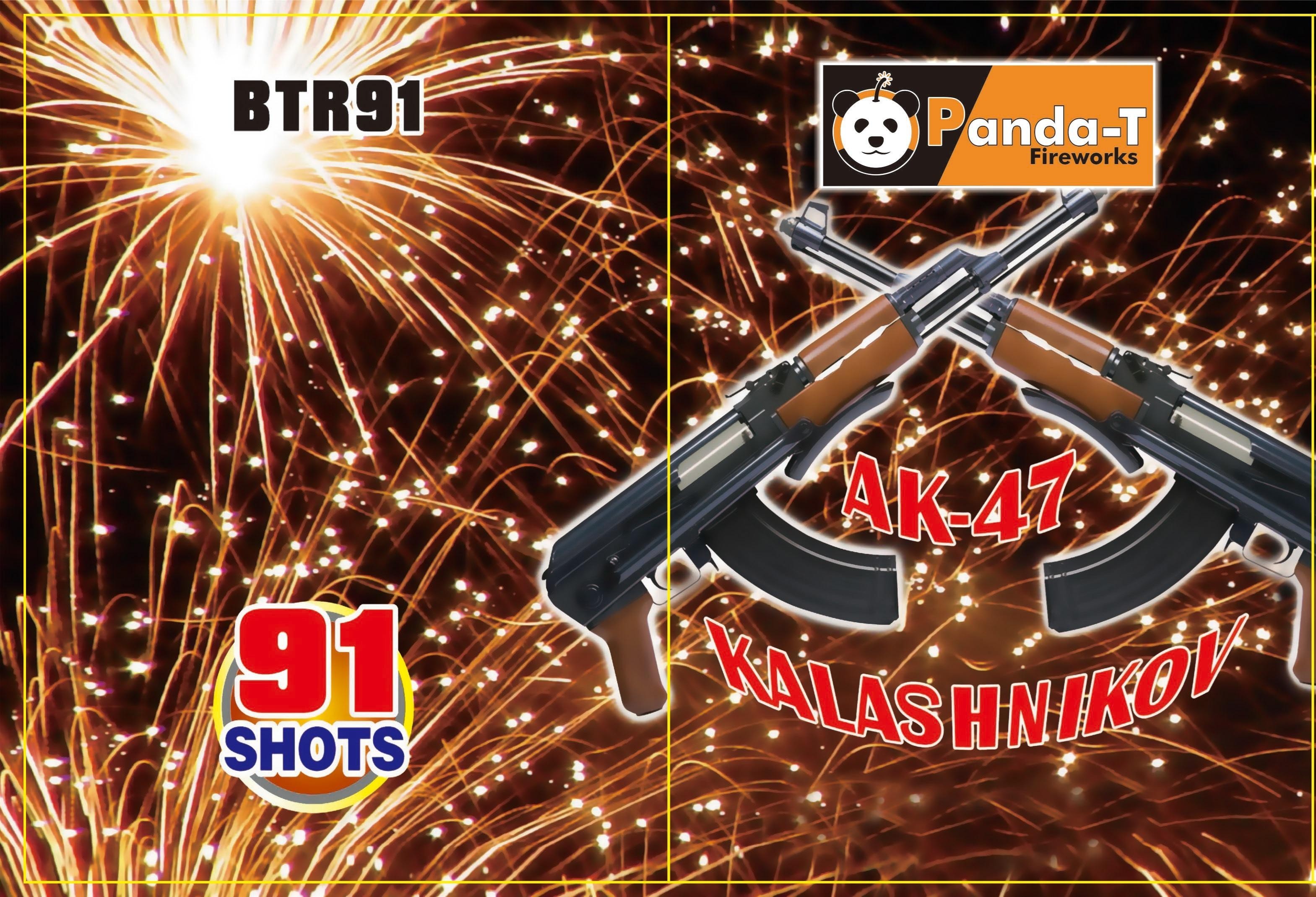 Paraqitja e markës AK-47 KALLASHNIKOV