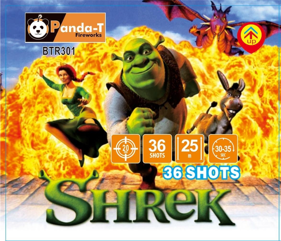The representation of the trademark SHREK