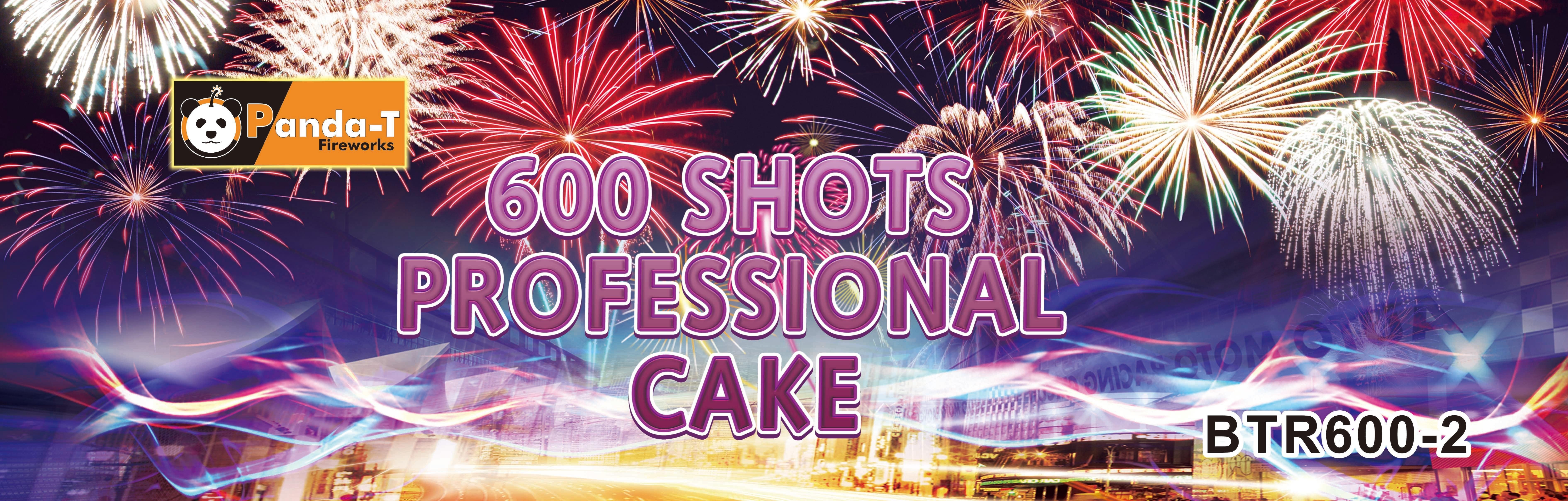 La riproduzione del marchio 600 SHOTS PROFESSIONAL CAKE