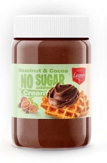 Paraqitja e markës Leona Hazelnut & Cocoa NO SUGAR added Cream
