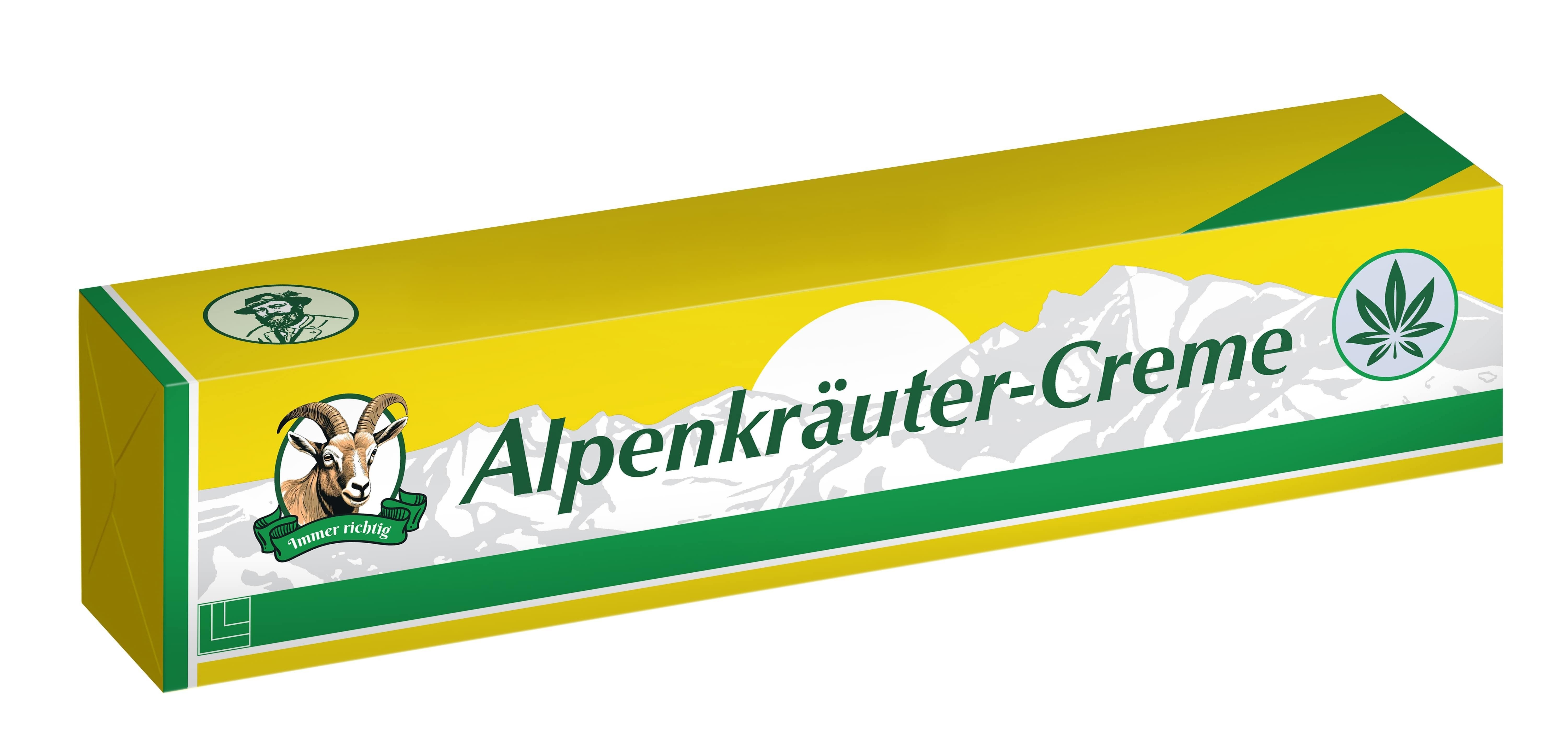 Paraqitja e markës Alpenkrauter-Creme
