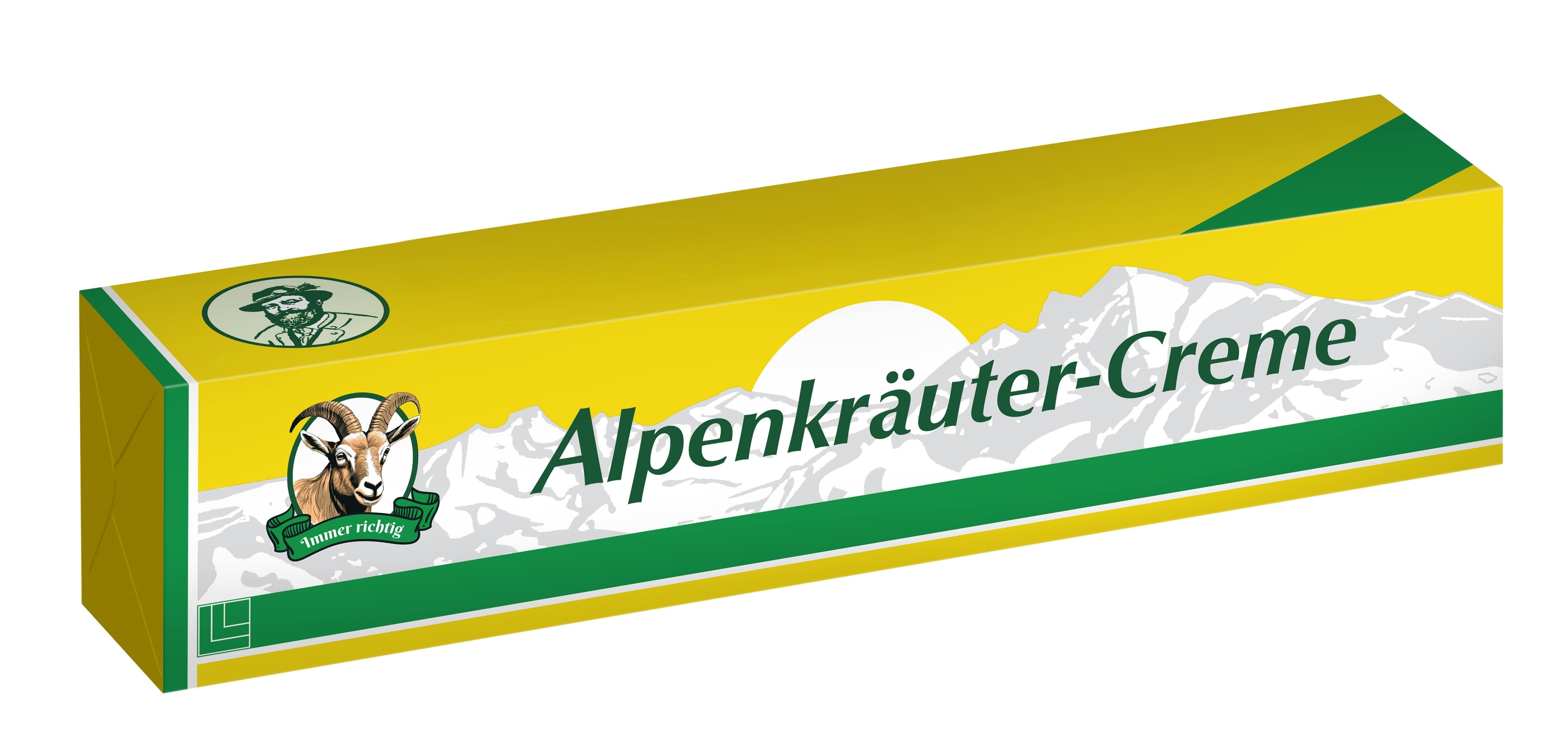 Paraqitja e markës Alpenkrauter-Creme