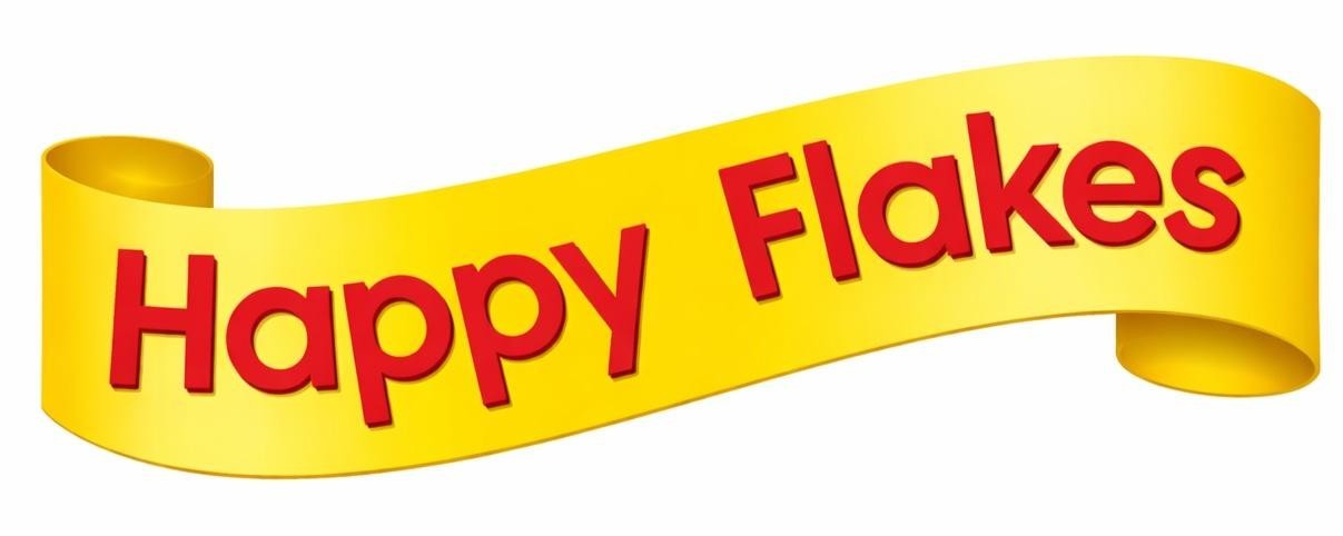 La riproduzione del marchio Happy Flakes