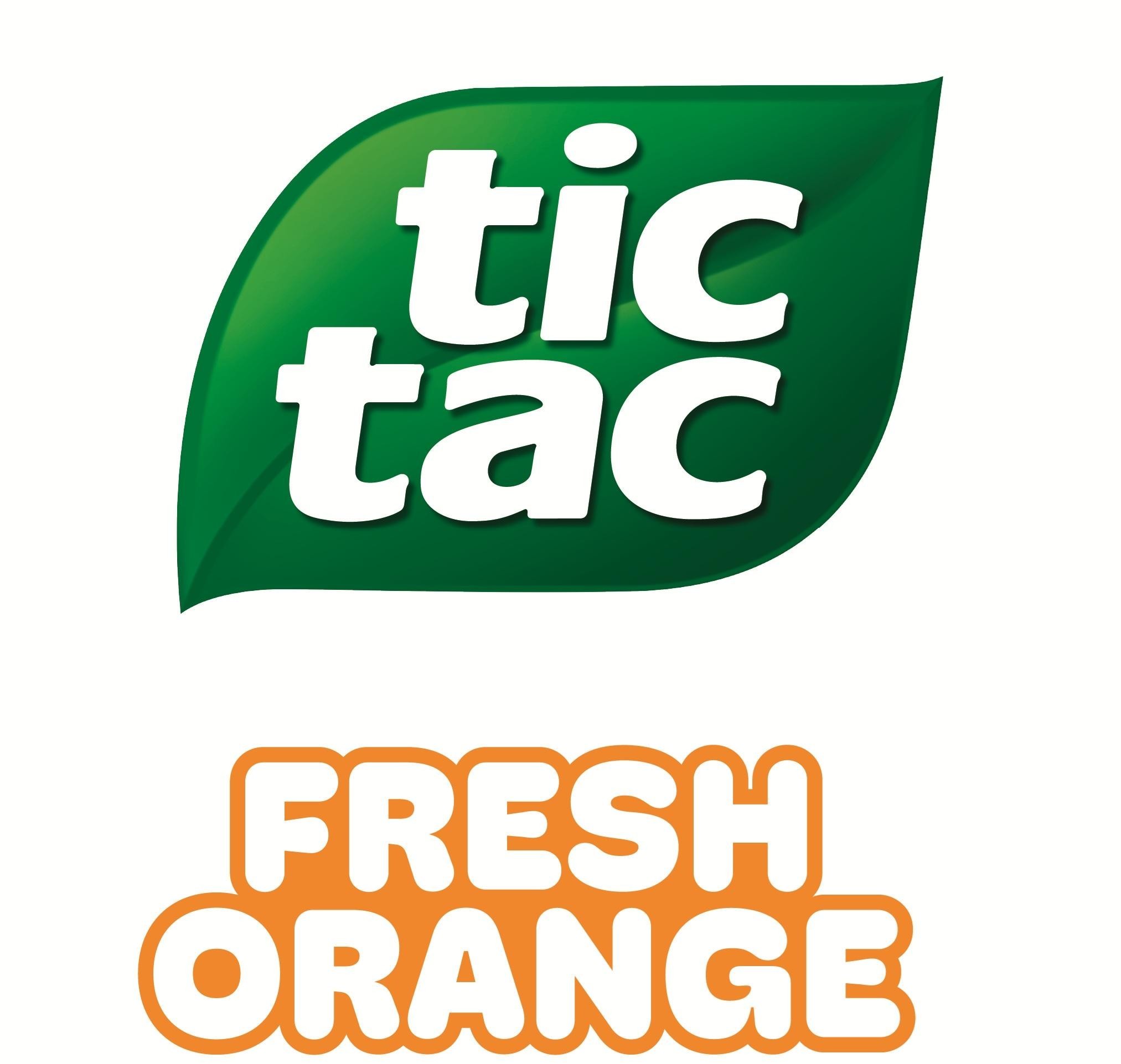 Paraqitja e markës tic tac FRESH ORANGE