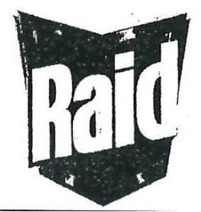 Die Wiedergabe der Marke RAID