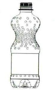 The representation of the trademark FANTA BOTTLE