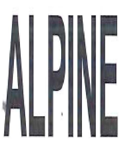 Paraqitja e markës ALPINE