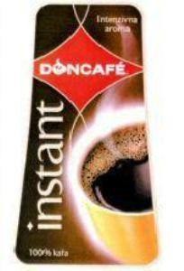 Paraqitja e markës DONCAFE INSTANT
