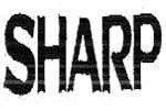The representation of the trademark SHARP