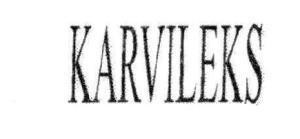 Paraqitja e markës KARVILEKS