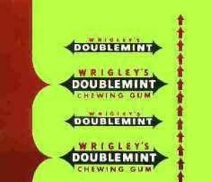 Paraqitja e markës DOUBLEMINT