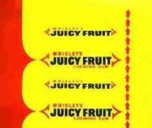 Η απεικόνιση του σήματος JUICY FRUIT