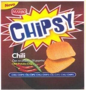 Paraqitja e markës CHIPSY CHILI