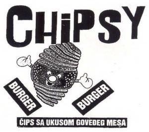 Paraqitja e markës CHIPSY BURGER BURGER