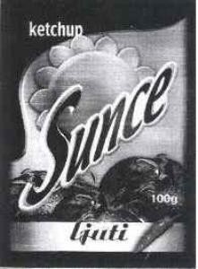 The representation of the trademark SUNCE LJUTTI