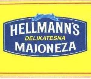 Paraqitja e markës HELLMSNN'S DELIKATESNA MAJONEZA
