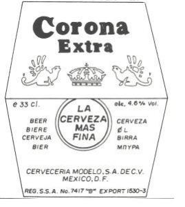 Paraqitja e markës CORONA EXTRA