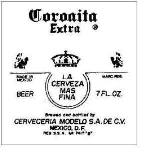 Paraqitja e markës CORONITA EXTRA