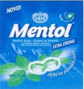 Paraqitja e markës MENTOL