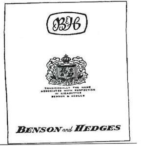 Paraqitja e markës BENSON & HEDGES