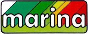 La riproduzione del marchio MARINA
