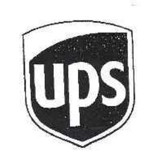 Paraqitja e markës UPS STYLIZED SHIELD DEVICE