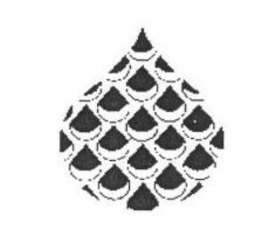 Paraqitja e markës WATER DROP DESIGN