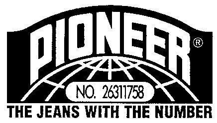The representation of the trademark PIONEER