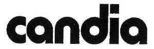 The representation of the trademark CANDIA