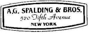 Paraqitja e markës A.G.SPALDING & BROS.