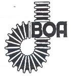 The representation of the trademark BOA