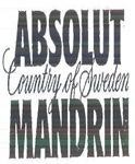 Paraqitja e markës ABSOLUT MANDRIN